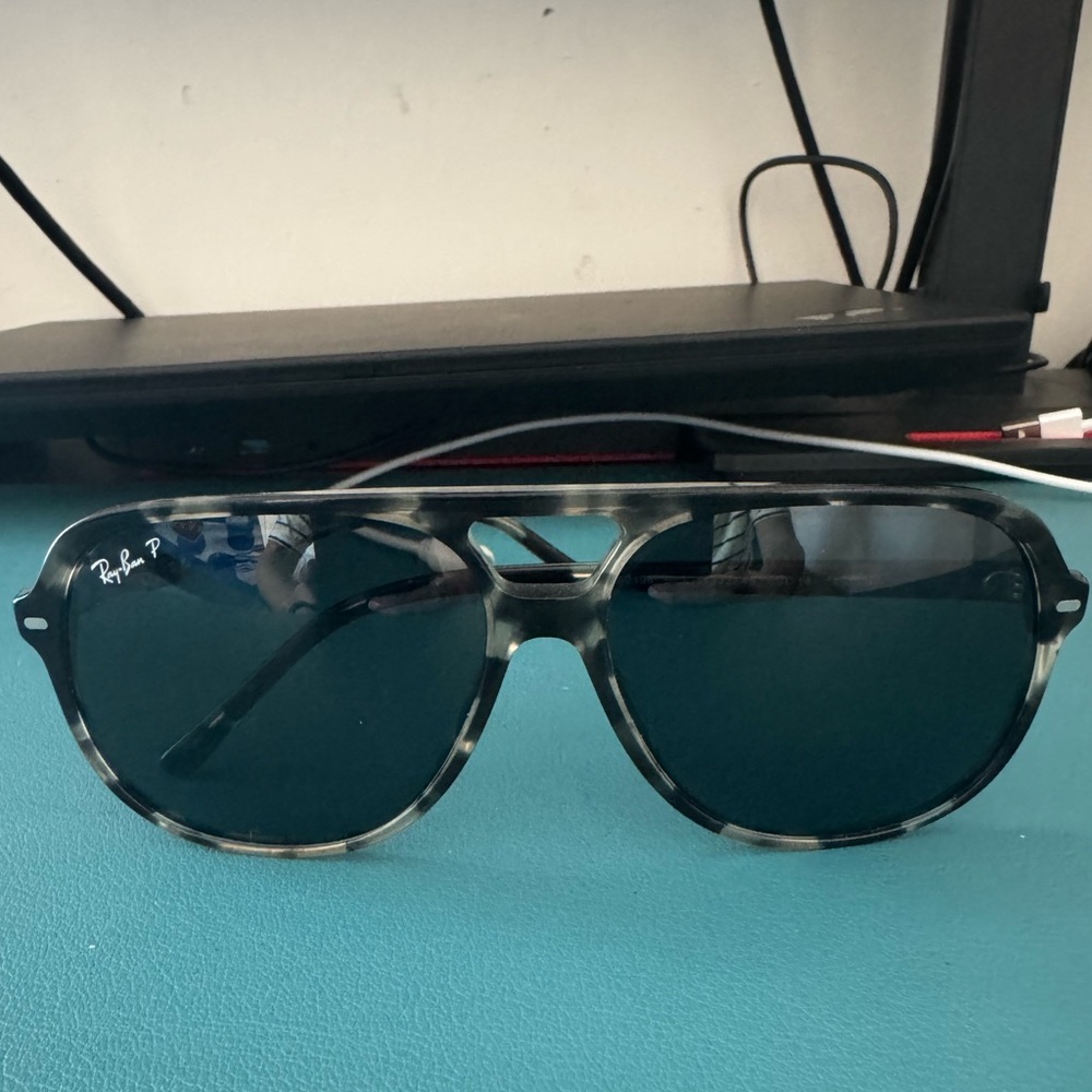 Ray-Ban Black and Gray Sunglasses